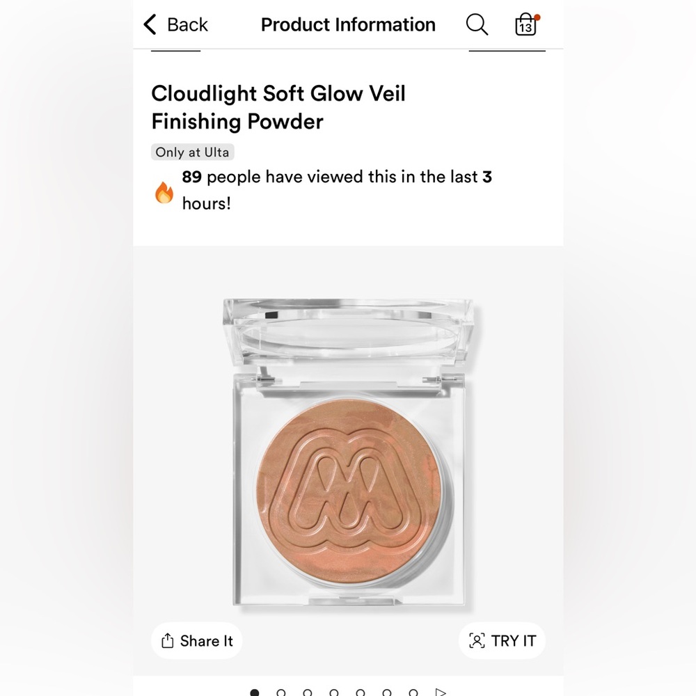 Morphe Cloudlight Finishing Powder Duo